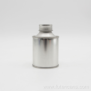 Empty Metal Cans Round